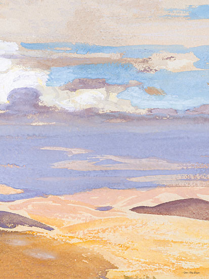 Seven Trees Design ST1199 - ST1199 - Luminous Horizons - 12x16 desert landscape, pastel colors, abstract terrain, layered hills, dreamy sky, watercolor effect from Penny Lane