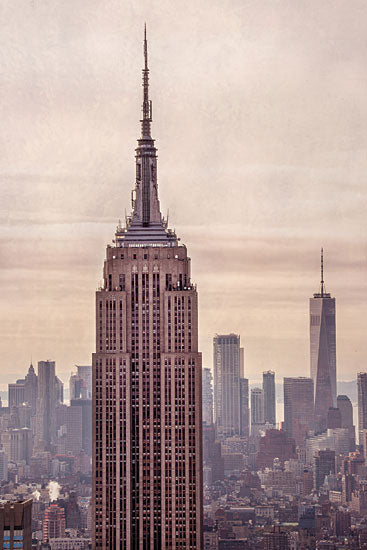 Catch a Star Fine Art STAR244 - STAR244 - Empire State Haze - 12x18 Empire State Building, New York City, skyscraper, iconic architecture, sunset, Manhattan, cityscape, high-rise building, urban skyline from Penny Lane