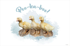 STAR344 - Pee-ka-boo Bathroom Ducks - 18x12