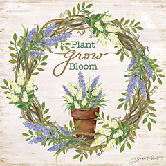 ALP2271 - Plant, Grow, Bloom Wreath - 12x12