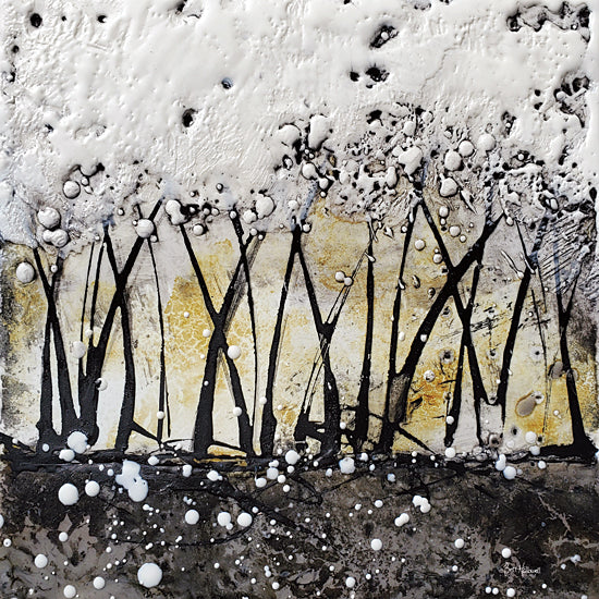 Britt Hallowell BHAR523 - BHAR523 - Snowfall Meadows  - 12x12 Abstract, Snowfall, Landscape from Penny Lane