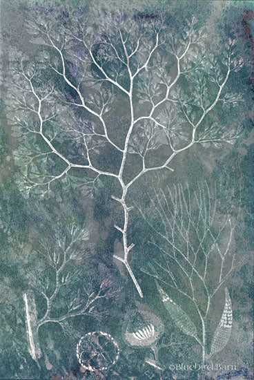 Bluebird Barn BLUE165 - Delicate Sea Coral - 12x18 Sea Kelp, Seaweed, Diptych from Penny Lane