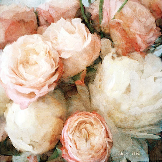 Bluebird Barn BLUE276 - BLUE276 - English Rose Garden     - 12x12 Flowers, Bouquet, Bloom, Roses from Penny Lane