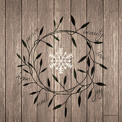 BLUE439 - Word Wreath - 12x12