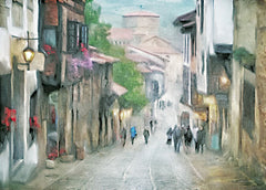 BLUE513 - Evening Stroll - 16x12