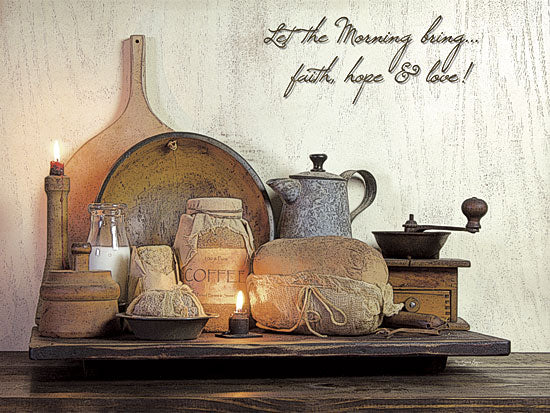 Susie Boyer BOY350 - Faith, Hope and Love - Kitchen, Eggs, Still Life, Candles from Penny Lane Publishing