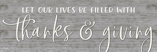 Susie Boyer BOY504 - BOY504 - Thanks & Giving     - 18x6 Thanks, Giving, Inspirational, Family, Signs from Penny Lane