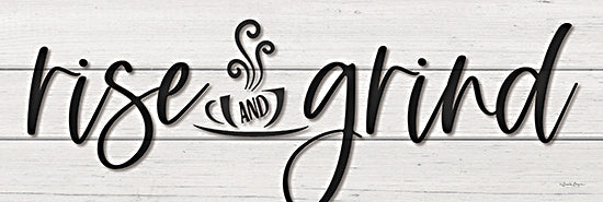 Susie Boyer BOY696 - BOY696 - Rise and Grind      - 18x6 Rise and Grind, Coffee, Whimsical, Kitchen, Typography, Signs from Penny Lane