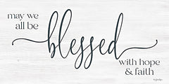 BOY724 - May We All Be Blessed - 18x9