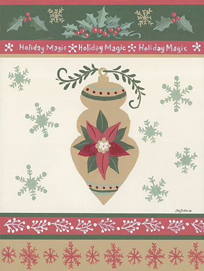Pam Britton BR490 - BR490 - Holiday Joy IV - 12x16 Signs, Typography, Ornament, Poinsettia, Christmas Ivy, Snowflakes from Penny Lane
