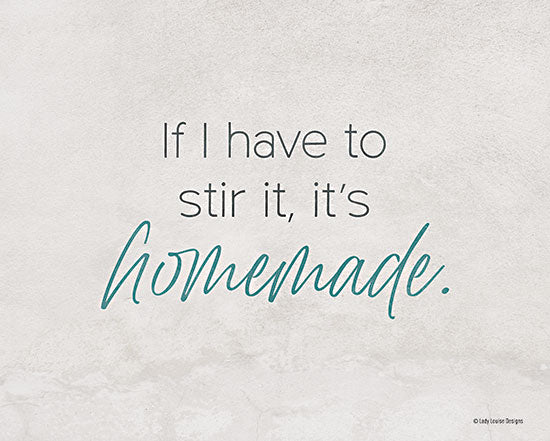 Lady Louise Designs BRO225 - BRO225 - It's Homemade - 16x12 Homemade, Kitchen, Humorous, Typography, Signs from Penny Lane