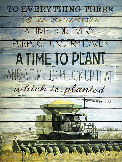 Cindy Jacobs CIN111 - A Time to Plant - Farm, Signs, Religious, Inspirational, Tractor from Penny Lane Publishing
