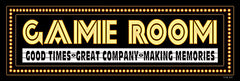 CIN3047A - Game Room Sign - 36x12