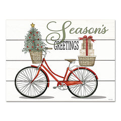 CIN3063PAL - Season's Greetings Bicycle - 16x12