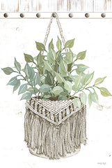 CIN3356 - Macrame Purse with Greenery II - 12x18
