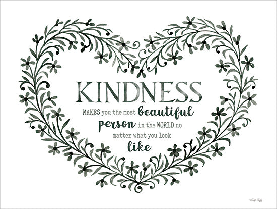 Cindy Jacobs CIN3700 - CIN3700 - Kindness Heart - 16x12 Inspirational, Kindness, Heart, Greenery, Beautiful Person, Typography, Signs from Penny Lane