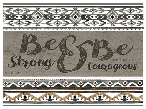 Cindy Jacobs CIN381 - Be Strong & Be Courageous - Inspirational, Pattern, Tween from Penny Lane Publishing