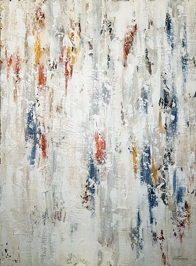 Cat Thurman Designs CTD123 - CTD123 - Neutral Layers - 12x16 Abstract, Textured Art, White, Brush Strokes, Contemporary from Penny Lane