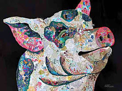 CTD194 - Collage Pig - 16x12
