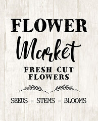 DOG172 - Flower Market - 12x16