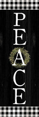 DOG205A - Peace Wreath - 12x36