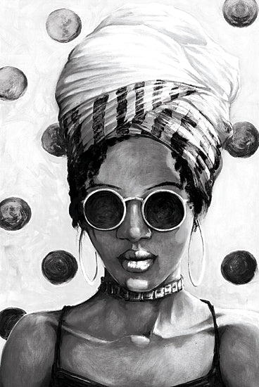 Dogwood Portfolio DOG210 - DOG210 - 90s Mood - 12x18 Black Art, Woman, Black Woman, 19990s, Black & White, Bohemian from Penny Lane