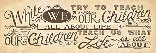 Deb Strain DS911 - What Life is About - Life, Calligraphy, Encouraging from Penny Lane Publishing