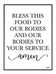 DUST472 - Bless This Food - 12x16