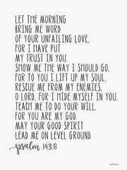 DUST814 - Psalm 143:8 - 12x16