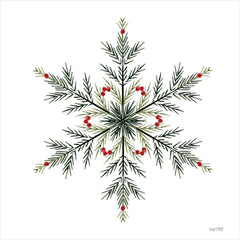 FEN1121 - Evergreen Snowflake I - 12x12