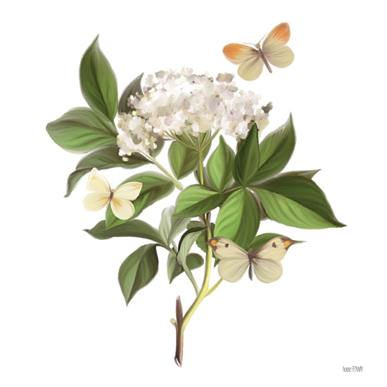 House Fenway FEN749 - FEN749 - Wildflowers and Butterflies II - 12x12 Wildflowers, Butterflies, Flowers from Penny Lane