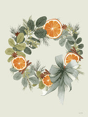 FEN991 - Cinnamon and Citrus Wreath - 12x16