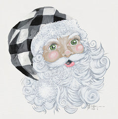 HH171 - Santa with Buffalo Check     - 12x12