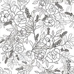 HK131 - Farmhouse Florals II - 12x12