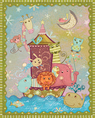 JGS387 - Whimsical Ark - 12x16