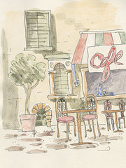 JGS443 - Sidewalk Café - 12x16