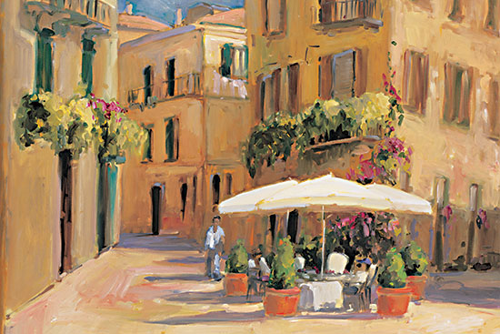 JG Studios JGS446 - JGS446 - Café Bordeaux - 18x12 Café, European, Village, Kitchen from Penny Lane