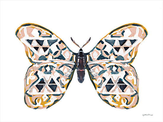 Jessica Mingo JM347 - JM347 - Butterfly Penny - 16x12 Butterfly, Insects from Penny Lane