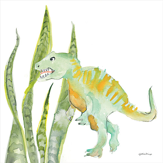 Jessica Mingo JM429 - JM429 - T-Rex - 12x12 Dinosaur, T-Rex, Boys, Children, Abstract from Penny Lane