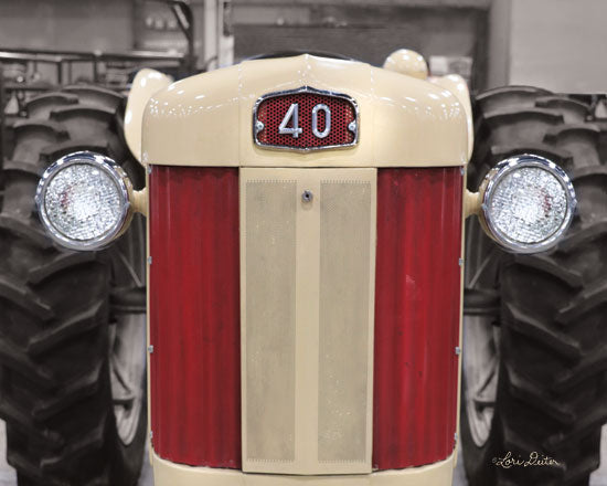 Lori Deiter LD1667 - LD1667 - Tractor Close Up MF40   - 16x12 Photography, Tractor, Farm Life from Penny Lane
