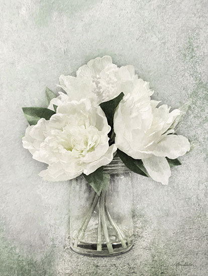 Lori Deiter LD2758 - LD2758 - White Simplicity - 12x16 Photography, Flowers, White Flowers, Glass Jar, Country, Bouquet from Penny Lane