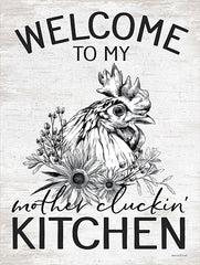LET319 - Welcome to My Mother Cluckin' Kitchen - 12x16