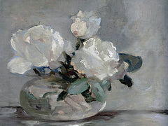 LET797 - Muted White Rose Bouquet  - 16x12