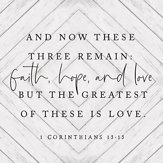 Lux + Me Designs LUX461 - LUX461 - Faith, Hope and Love    - 12x12 Faith, Hope, Love, Greatest of These is Love, Bible Verse, Religion, Wood Inlay, Corinthians, Signs from Penny Lane
