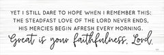 LUX512A - Great is Your Faithfulness - 36x12