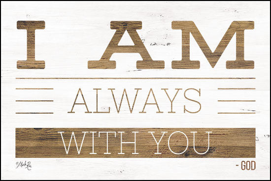MAZ5388 - I Am Always With You - 18x12