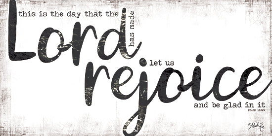 Marla Rae MAZ5605 - MAZ5605 - This is the Day the Lord has Made - 18x9 This is the Day, Lord, Religious, Typography, Bible Verse, Psalm from Penny Lane