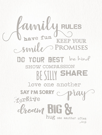 Marla Rae MAZ5618 - MAZ5618 - Family Rules    - 12x16 Family Rules, Rules, Family, Signs from Penny Lane