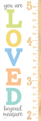 MAZ5620 - Loved Beyond Measure Growth Chart - 12x36