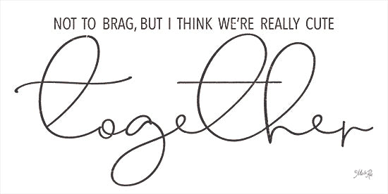 Marla Rae MAZ5665 - MAZ5665 - Cute Together - 18x9 Kitchen, Dishes, Humorous, Signs from Penny Lane